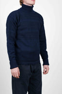 FISHERMAN sweater, blue brain