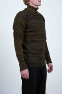 FISHERMAN sweater, dark army mix