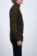 FISHERMAN sweater, dark army mix