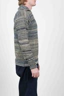 FISHERMAN short zip, triple grey mix