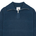 FISHERMAN short zip | kort lynlås, tidal blue