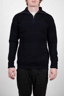 FISHERMAN zip, navy blue