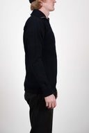 FISHERMAN zip, navy blue