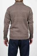 FISHERMAN full zip, clay