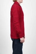 FISHERMAN full zip, deep red