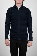 FISHERMAN full zip, triple blue mix