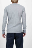 TRIM v-neck, grey melange [M]