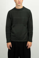 FISHERMAN-III sweater | høj hals, dark forest green