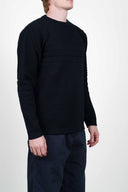 MEDIATOR crew neck | rund hals, navy blue [2] (M)