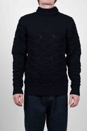 REFERENCE roll neck, navy blue
