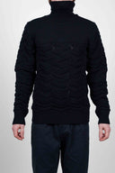 REFERENCE roll neck, navy blue