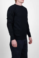 RELATIVE crew neck, flash black combo