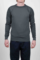 RELATIVE crew neck, grey zone combo