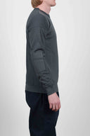 RELATIVE crew neck, grey zone combo