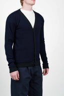CODEX cardigan, dark blue / black [M]