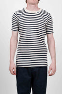 BALANCE t-shirt, soft grey / medium blue