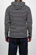 NAVAL hoodie, navy blue / off white