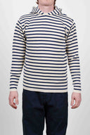 NAVAL hoodie, off w / olde blue