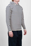 NAVAL hoodie, off w / olde blue