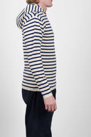 NAVAL hoodie, off w / olde blue