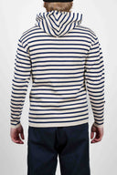 NAVAL hoodie, off w / olde blue