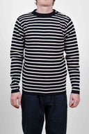 NAVAL, navy blue / off white