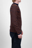 NAVAL, sea blue / rust