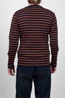 NAVAL, sea blue / rust