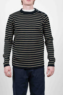 NAVAL crew neck | rund hals, navy blue [2] / rope grey