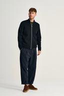 NAVAL full zip | lang lynlås, navy blue