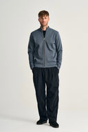 NAVAL full zip | lang lynlås, slate blue
