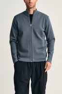 NAVAL full zip | lang lynlås, slate blue