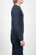 NAVAL crew neck, titan grey / blue brain