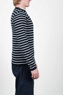 NAVAL crew neck, black / neuron grey