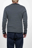 NAVAL crew neck, black / neuron grey