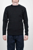 NAVAL crew neck, navy blue / charcoal