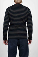 NAVAL crew neck, navy blue / charcoal