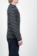 NAVAL crew neck, sea blue / light green