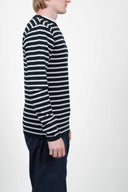 NAVAL crew neck, flash black / phoenix grey