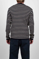 NAVAL crew neck, navy blue / raw