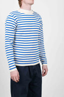 NAVAL crew neck, white now () / breathe blue