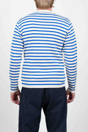 NAVAL crew neck, white now () / breathe blue