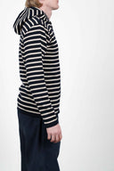 NAVAL hoodie jacket, navy blue / raw