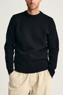 MARINE-III crew neck | rund hals, black void (f)