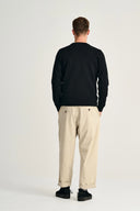 MARINE-III crew neck | rund hals, black void (f)
