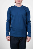 ADAPT0R crew neck, metallic blue