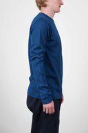 ADAPT0R crew neck, metallic blue
