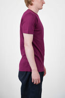 ADAPT0R t-shirt, purple grid