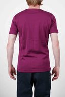 ADAPT0R t-shirt, purple grid