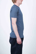 ADAPT0R t-shirt, metallic blue / grey matter